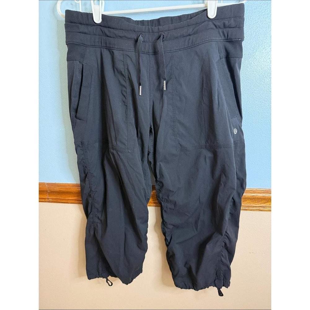 Lululemon Cropped Dance Studio Pants - Black / Size 10